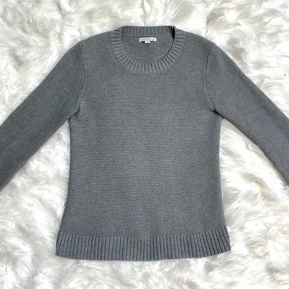 トップス MERINO WOOL SWEATER (MIX GRAY) L J. Crew | Sweaters | J Crew Mercantile Gray Cotton Merino Wool Mix